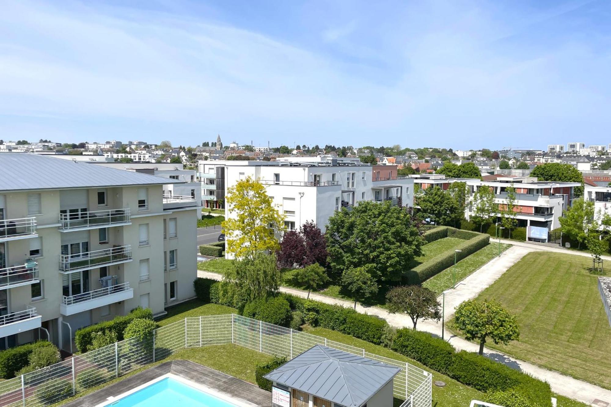 Le Rooftop - Terrasse - Parking - Piscine Caen Kültér fotó